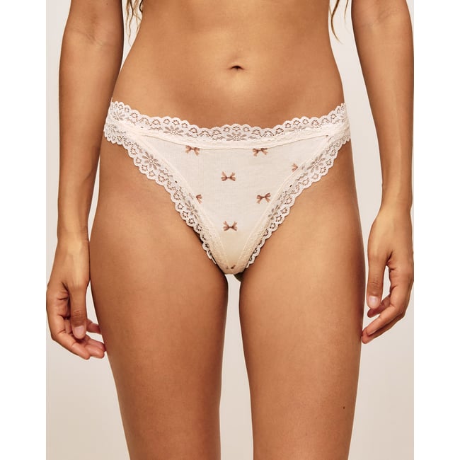 String en coton imprimé noeud STELLARIZ PRIN ficelle <span itemprop=