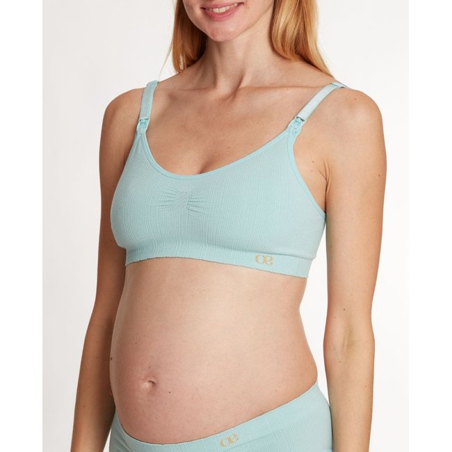 Brassière de grossesse et d'allaitement Zoé vert d'eau vert d'eau <span itemprop=