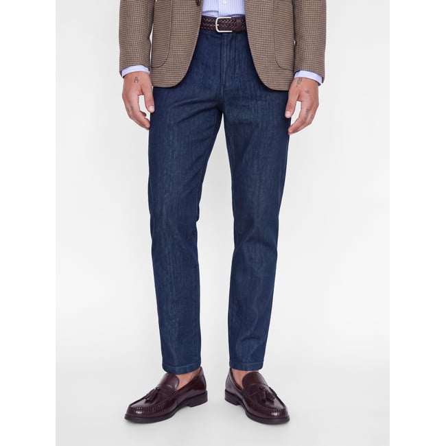 Jean Coupe Tapered blue denim 1 <span itemprop=