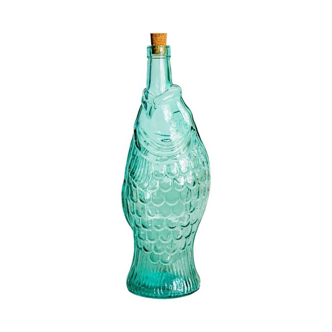 1.1 l lagon-BOUTEILLE FISH Couleur vert <span itemprop=