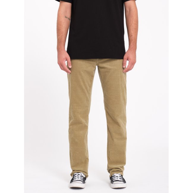 Pantalon Chino SOLVER 5 POCKET CORD khaki <span itemprop=