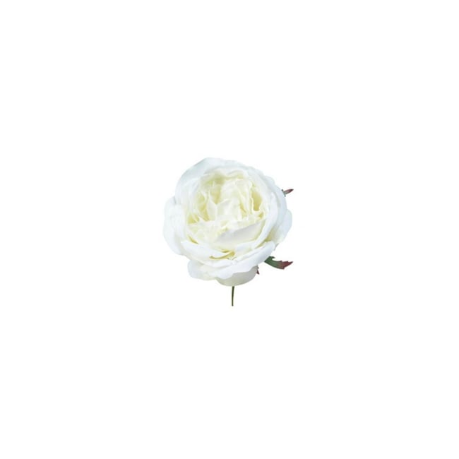 Tige de rose à piquer dans de la mousse artificielle H18 - SIA DECO