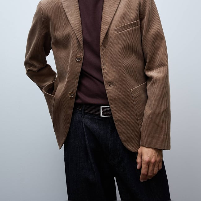 Veste blazer en velours elan <span itemprop=