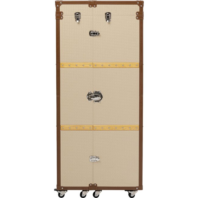 Bar-coffre en simili, VENEZIA Couleur beige <span itemprop=