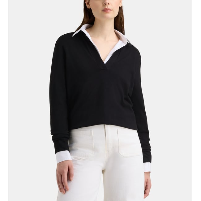 Pull droit nya polo - GALERIES LAFAYETTE