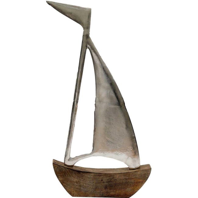 Bâteau décoratif en métal Couleur v002230 <span itemprop=