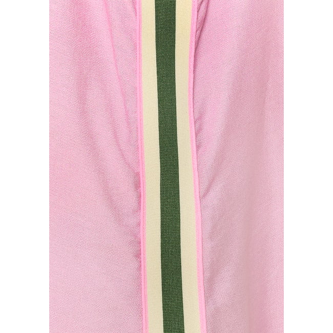 Robe longue à volants lilac bright <span itemprop=