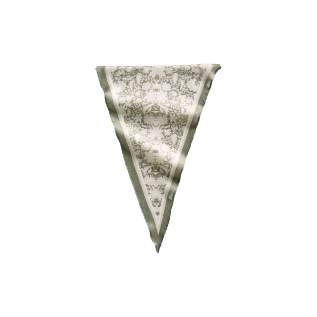 Foulard en forme de losange en TENCEL™ Modal vert clair <span itemprop=