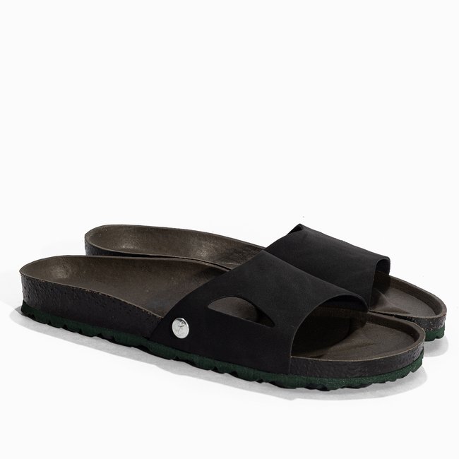 Mule GECKO pour homme noir <span itemprop=