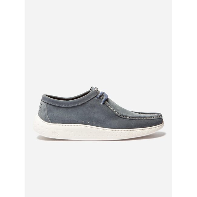 Chaussures bateau LOUCIAN denim <span itemprop=