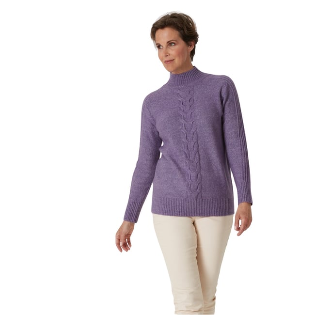 Pull col montant torsadé - DAXON