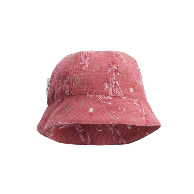 Bob bébé en gaze de coton Fiesta terracotta <span itemprop=