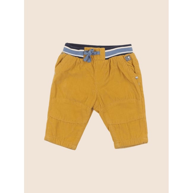 Pantalon - Très bon état jaune <span itemprop=