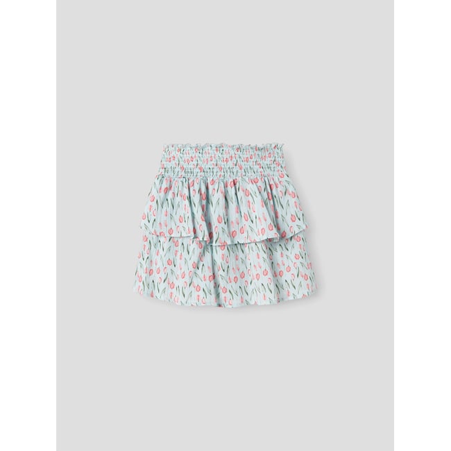 Jupe Smocks bleu - misty blue <span itemprop=