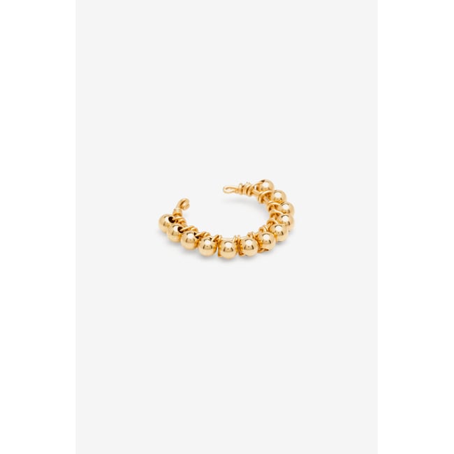 Faux piercing Perlé argent / tanzanite <span itemprop=