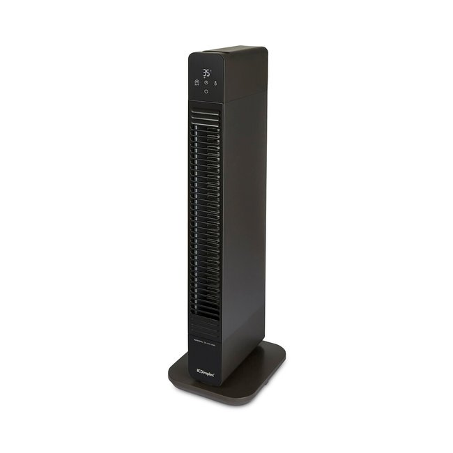 ThermaFlex 2.2kW 2-in-1 Baseboard and Tower Fan Heater - DXDC22, black, DIMPLEX