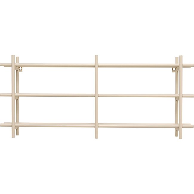 Porte-bouteilles mural Cape Town beige 34cm Couleur beige <span itemprop=