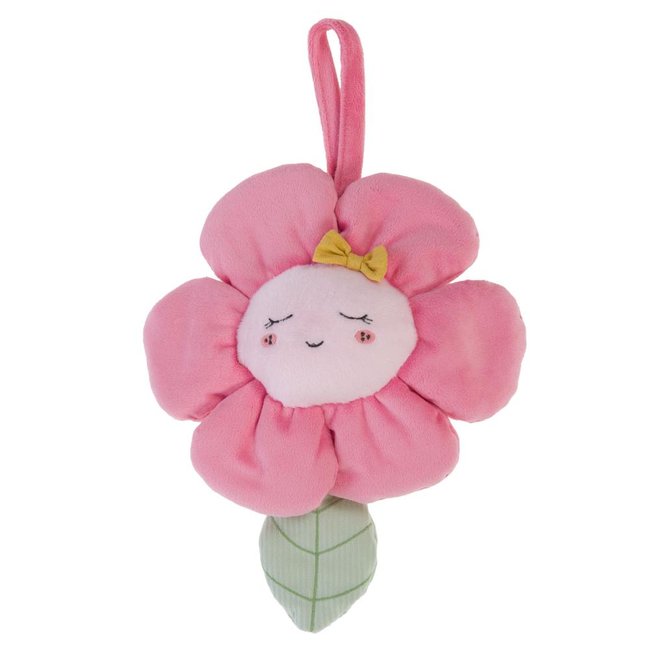 Fleur musicale rose <span itemprop=