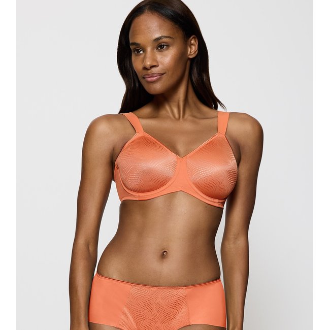 Soutien-gorge Essential Minimiseur abricot <span itemprop=