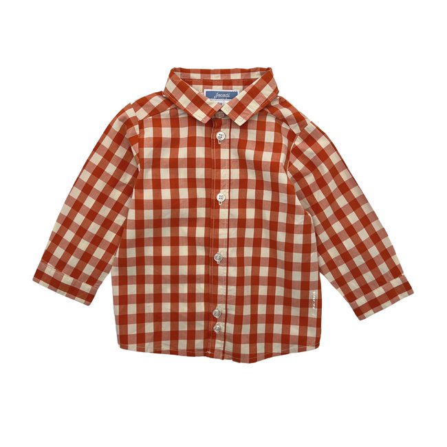Chemise bébé - Bon état rouge <span itemprop=