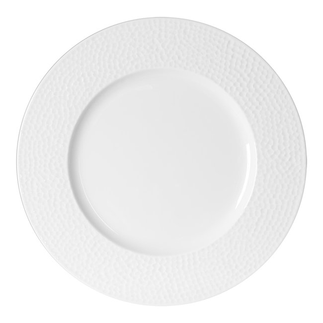 Assiette à dessert   21 cm (lot de 6)-LOUNA Couleur blanc <span itemprop=