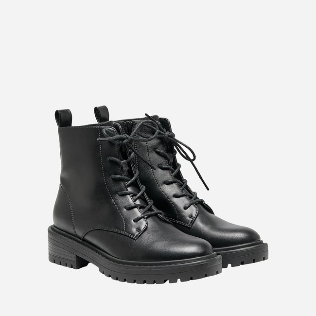 Bottines  à lacets Bold noir <span itemprop=