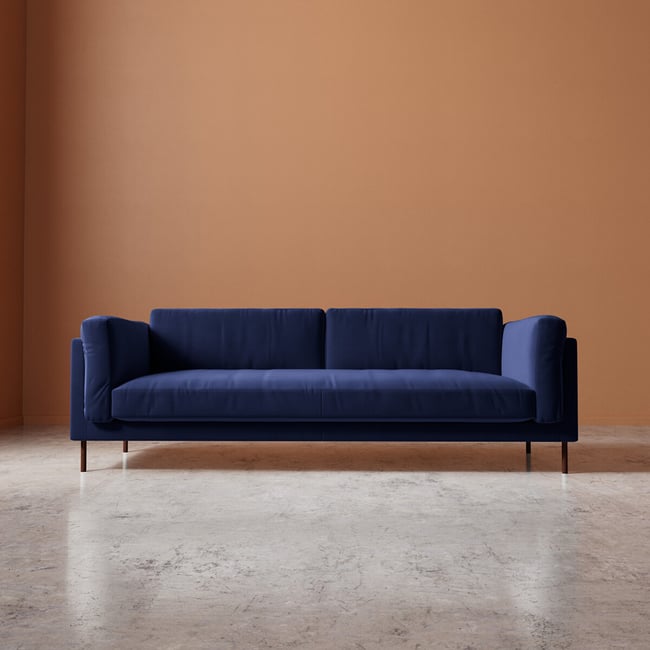 Munich Easy Velvet 2/3/4 Seater Sofa - SWOON