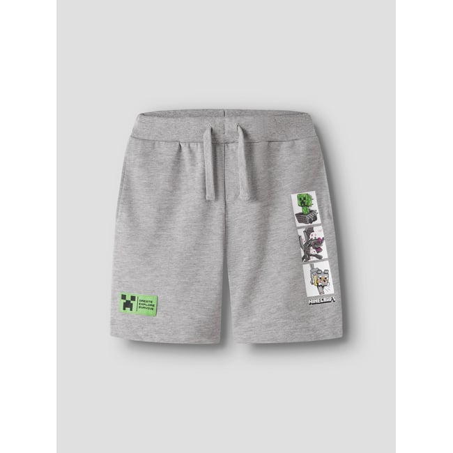 Short grey melange <span itemprop=