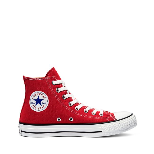 Chuck taylor all star core canvas high top trainers red Converse La Redoute