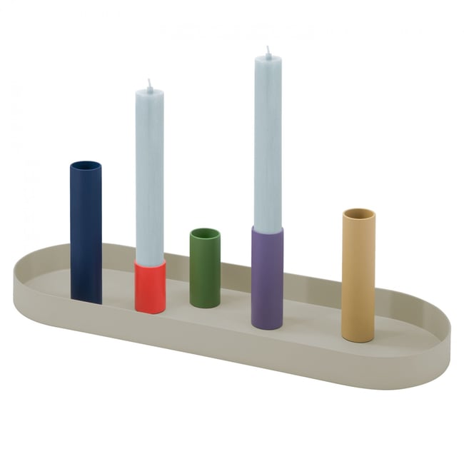 Bougeoir magnétique ovale Luna Couleur v019845 <span itemprop=