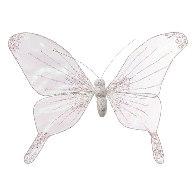 Papillon 45cm Couleur blanc <span itemprop=