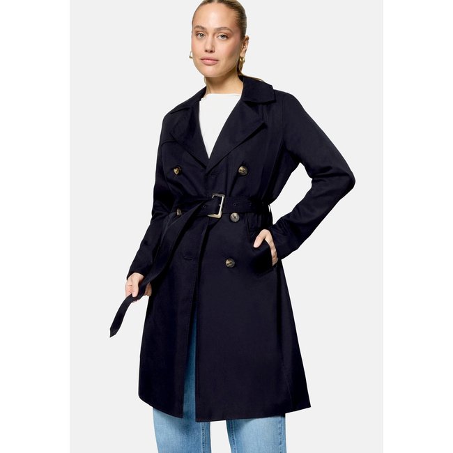 Manteau de mi-saison à ceinture à nouer - ZERO