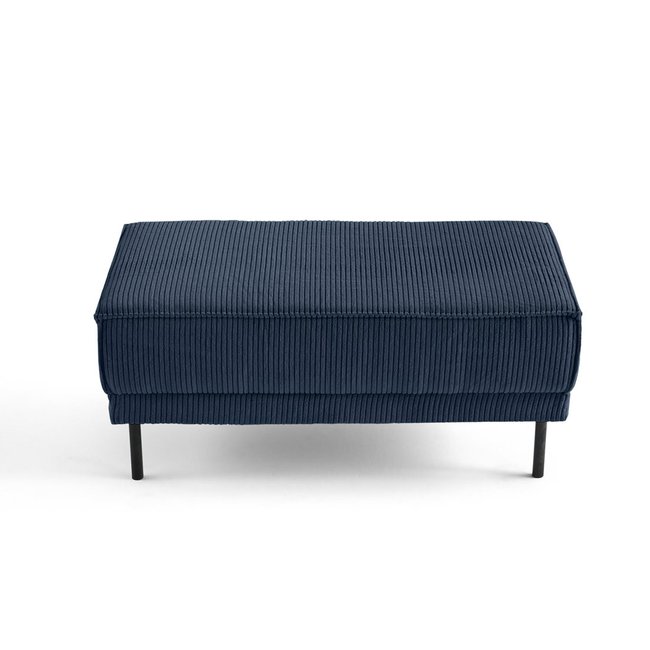 Pouf en Velours côtelé  - CHARLIE - LISA DESIGN