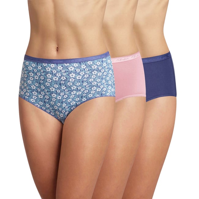 Lot 2 + 1 gratuit slips midi en coton bio - PLAYTEX