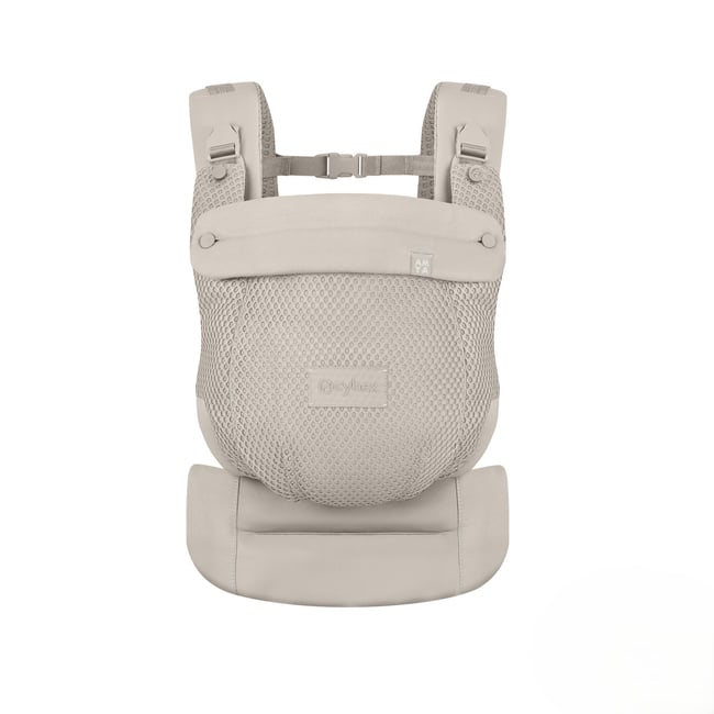 Porte-bébé ergonomique Amya évolutif bébé respirant gris dune grey <span itemprop=