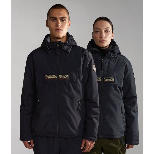 Jacke Rainforest Winter Full Zip schwarz <span itemprop=