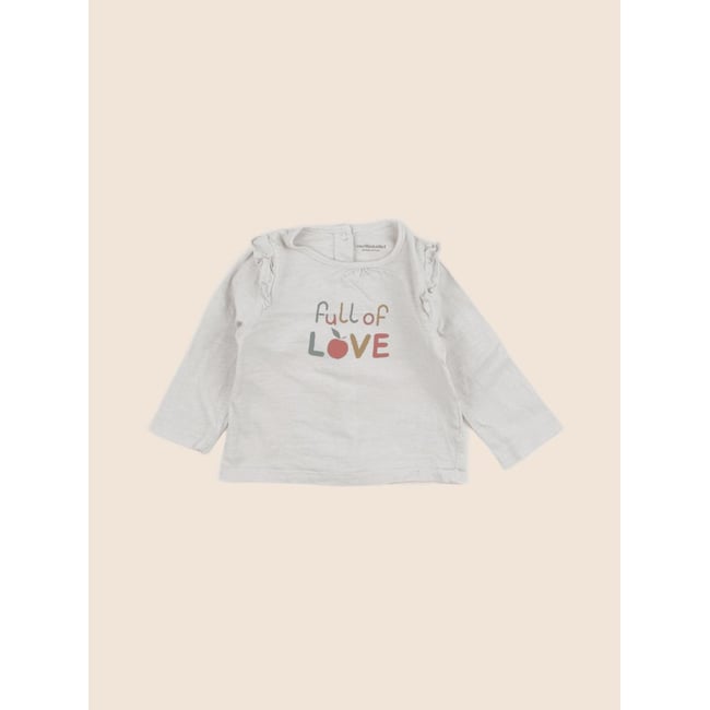 Tee-shirt - Très bon état gris <span itemprop=