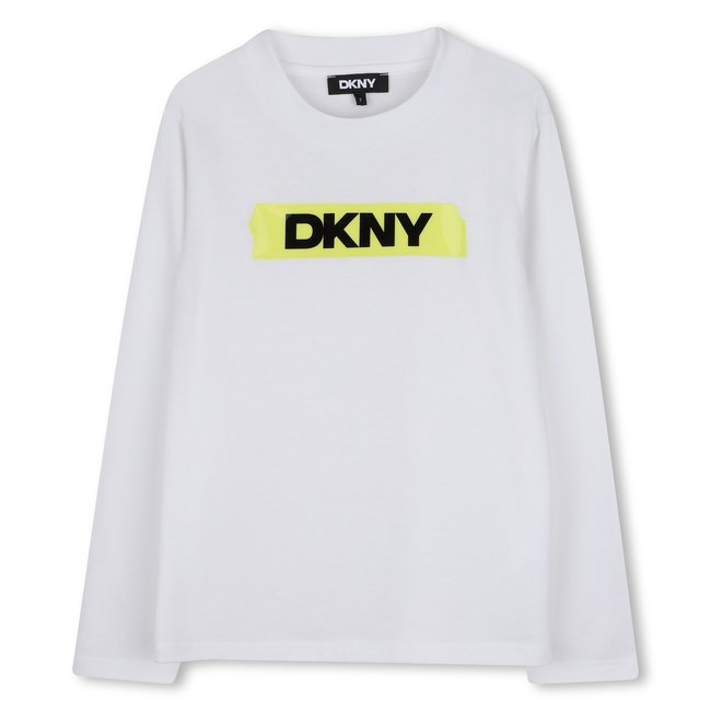 Tee-shirt manches longues blanc <span itemprop=