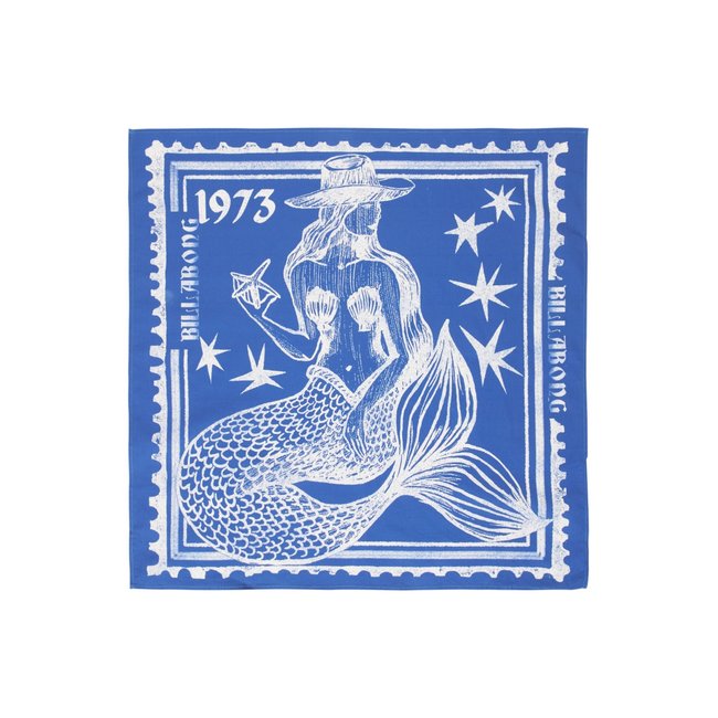 Foulard MY WONDERFUL bleu true blue <span itemprop=