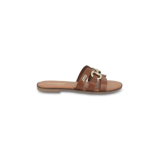 Hamia Leather Mules - LES TROPEZIENNES PAR M BELARBI