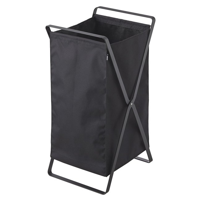 Panier à linge pliable noir Tower - L30 cm - Yamazaki Couleur noir <span itemprop=