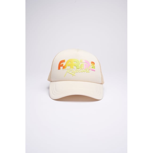 Casquette CARIOCA TRUCKER vanille <span itemprop=