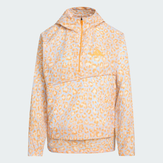 Anorak Coupe-Vent Imprimé Terrex Xploric Clima365 Anorak Coupe-Vent Imprimé Terrex Xploric Clima365 off white / glow blue / pure tangerine <span itemprop=