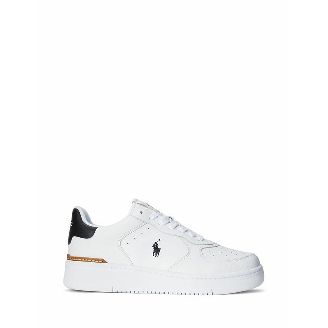 Baskets Masters Court blanc/noir <span itemprop=