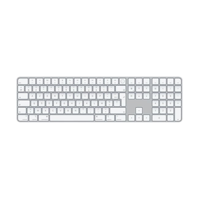 Clavier sans fil Magic Keyboard avec Touch ID Blanc - APPLE