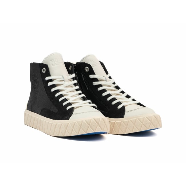 Кеды из кожи Palla Ace Chukka / Палла Эйс Чукка черный PALLADIUM