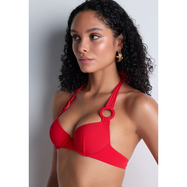Haut de maillot de bain Push-up coques Summer Essence rouge <span itemprop=