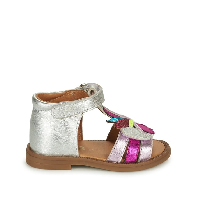 Sandales Deicolli En Cuir Argenté - Pointure 38 - Occasion Excellent état