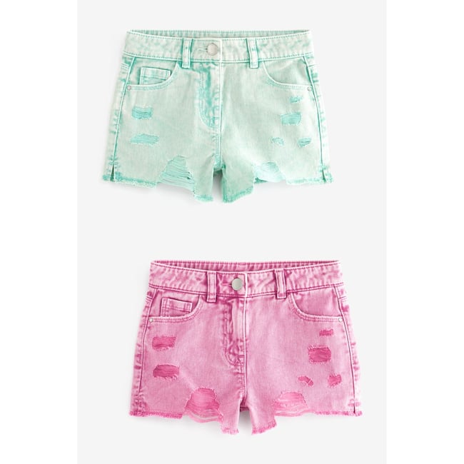 Short En Jean Vieilli (distressed) Victoria's Secret - Taille Haute - Taille 6 - Neuf Avec étiquettes