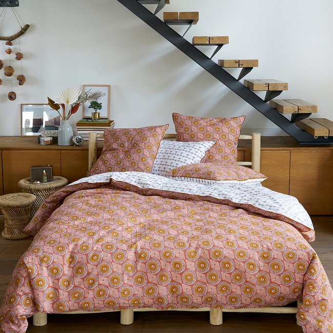 Housse de couette coton, Summer Wax imprimé LA REDOUTE INTERIEURS